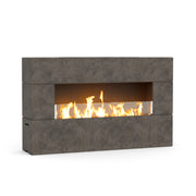 American Fyre Designs Milan Low Linear Fireplace | GW STORE