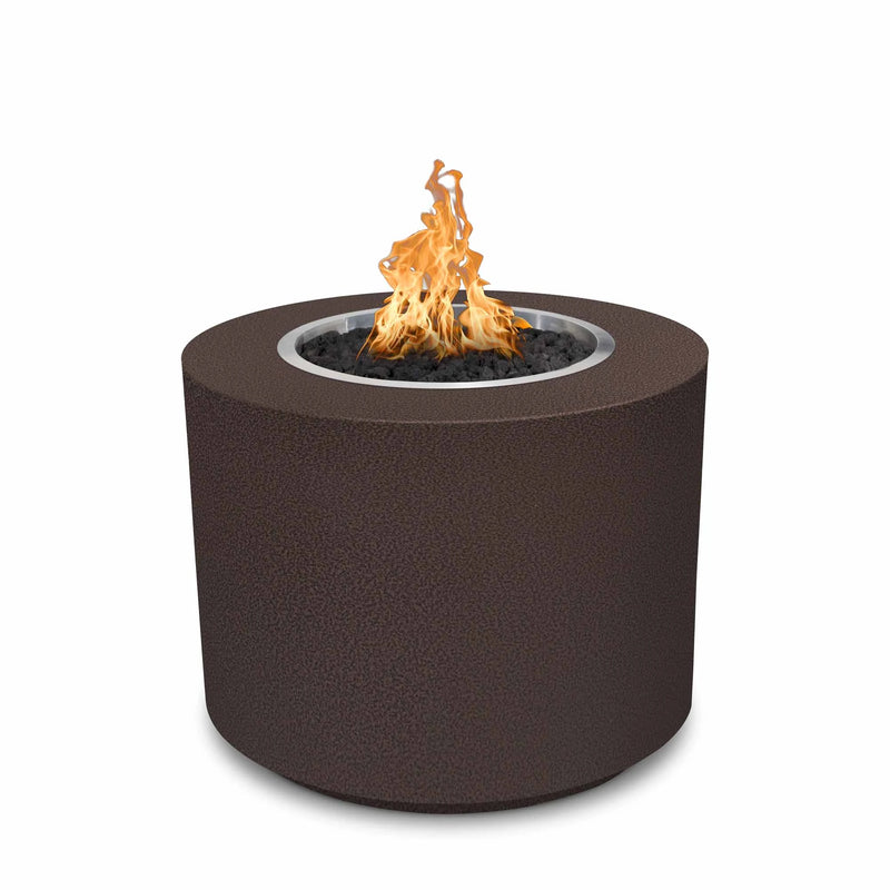 The Outdoor Plus Beverly Metal Powder Coat Natural Gas Fire Pit | GW STORE