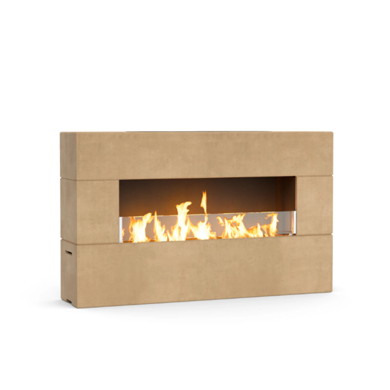 American Fyre Designs Milan Low Linear Fireplace | GW STORE