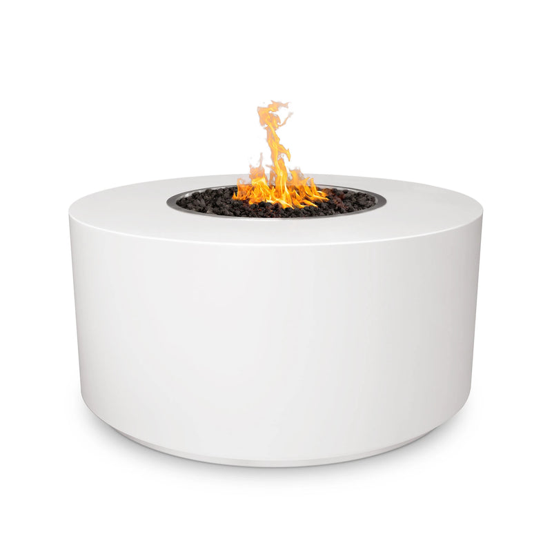 The Outdoor Plus Beverly Metal Powder Coat Natural Gas Fire Pit | GW STORE