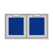 Hestan 36" Double Storage Doors Recessed Marquise Accented Panels | GW STORE