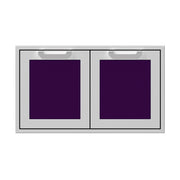 Hestan 36" Double Storage Doors Recessed Marquise Accented Panels | GW STORE