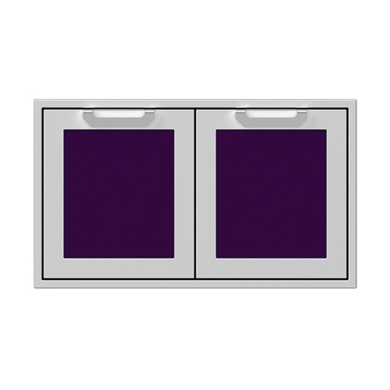 Hestan 36" Double Storage Doors Recessed Marquise Accented Panels | GW STORE