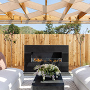 American Fyre Designs Milan Low Linear Fireplace | GW STORE
