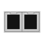 Hestan 36" Double Storage Doors Recessed Marquise Accented Panels | GW STORE
