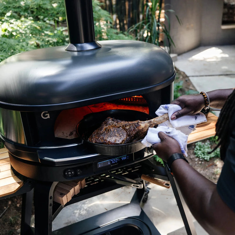 Gozney Dome Gen 2 Off-Black Dual Fuel Built-In Outdoor Pizza Oven | GW STORE
