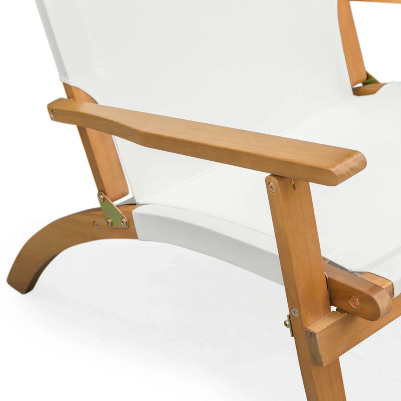 Well Traveled Living Walker Outdoor Wooden Folding Lounge Chair | GW STORE