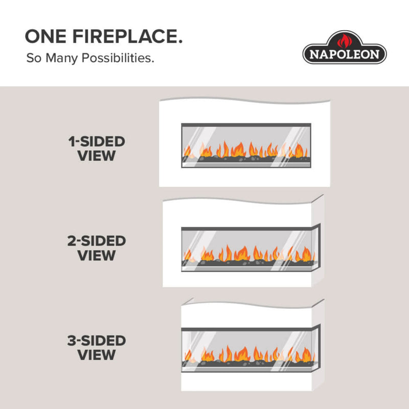Napoleon Astound 62 FlexMount Electric Fireplace | GW STORE