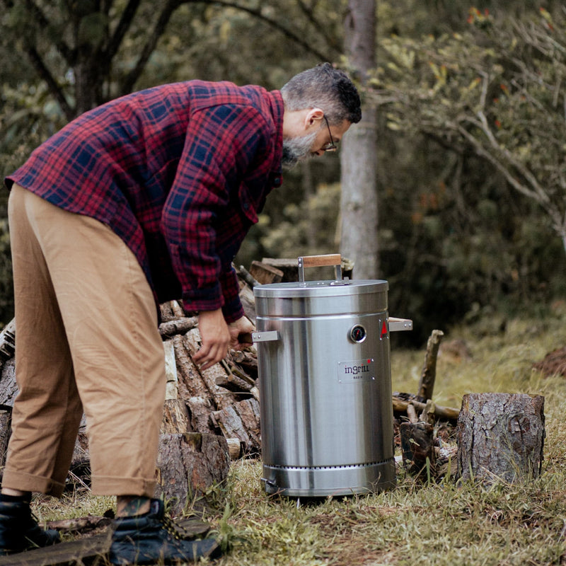 Ingrill BBQ Barrel Smoker Medium Basik | GW STORE