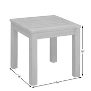 Well Traveled Living Lio/Oslo Wooden Side Table | GW STORE