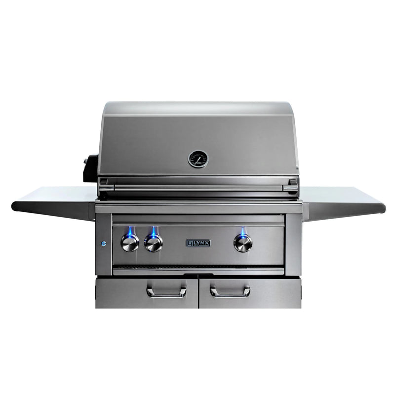 Lynx L30TRF 30-Inch Freestanding Gas Grill With One Infrared Trident Burner And Rotisserie | GW STORE
