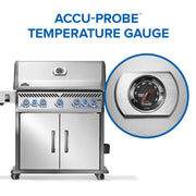 Napoleon Rogue® PRO-S 625 RSIB Gas Stainless Steel Grill with Infrared Side & Rear Burner | GW STORE