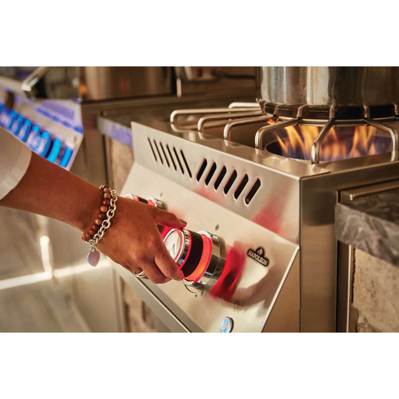 Napoleon Built-in 700 Series Power Burner with Stainless Steel Cover | GW STORE