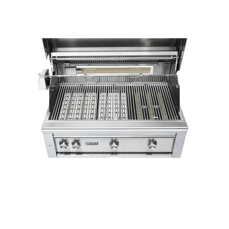 Lynx L36TRF Professional 36-Inch Freestanding Gas Grill With One Infrared Trident Burner And Rotisserie | GW STORE