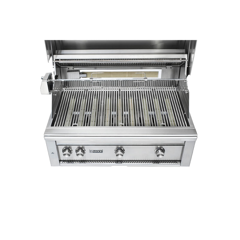 Lynx L36ATR Professional 36-Inch Built-in Gas Grill All Infrared Trident Burners and Rotisserie | GW STORE