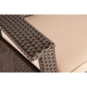 Well Traveled Living Bondi Deluxe Armchair in Mocha Wicker | GW STORE