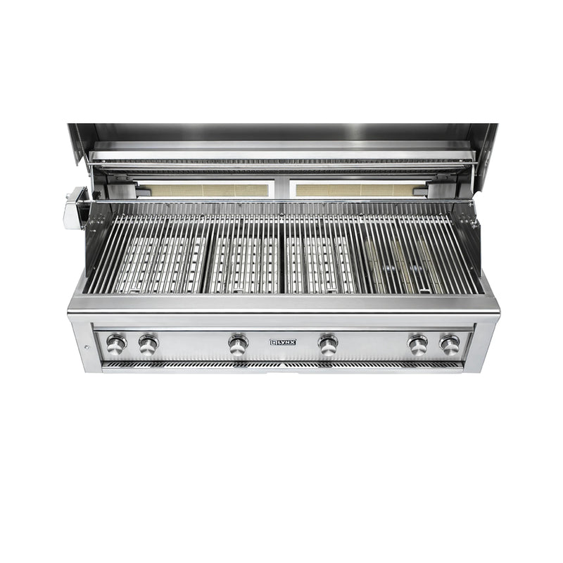 Lynx L54TR Professional 54-Inch Built-in Gas Grill With One Infrared Trident Burner And Rotisserie | GW STORE