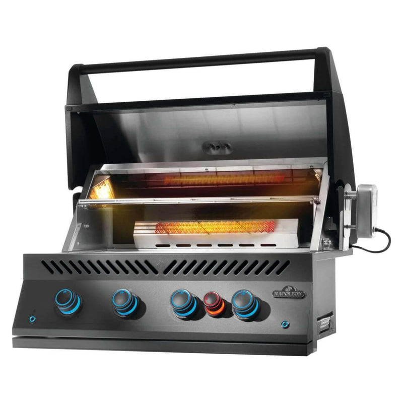 Napoleon Matte Black Built-in 700 Series 32-Inch RB Gas Grill w/ infrared Rear Burner | GW STORE