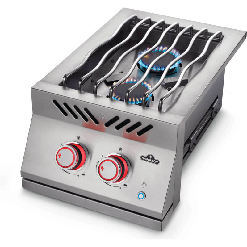 Napoleon Built-In 700 Series Dual Range Top Burner With SS Cover | GW STORE
