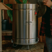 Ingrill BBQ Barrel Smoker Small Basik | GW STORE