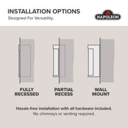 Napoleon Astound 50 FlexMount Electric Fireplace | GW STORE