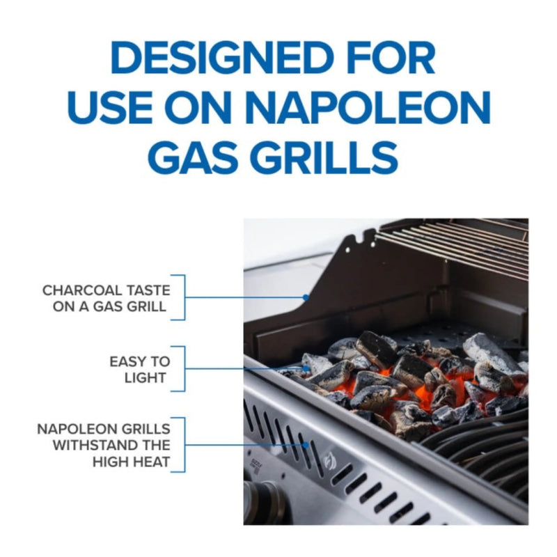 Napoleon 67732 Cast Iron Charcoal and Smoker Tray | GW STORE