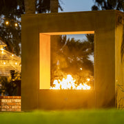 The Outdoor Plus Propane Gas Metal Powder Coat Williams Fireplace | GW STORE