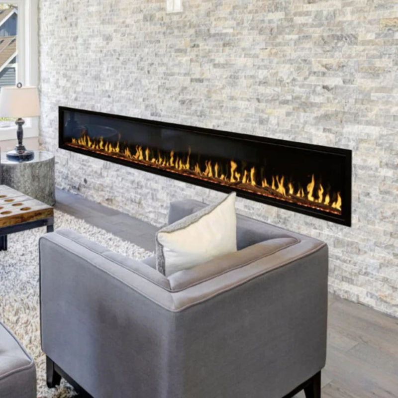 Modern Flames 120" Orion Multi HelioVision Linear Electric Fireplace | GW STORE