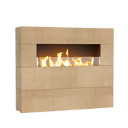 American Fyre Designs Milan Tall Linear Fireplace | GW STORE