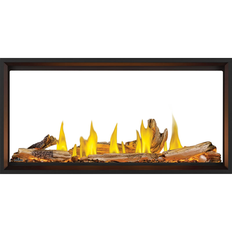 Napoleon Tall Linear Vector™ 50 See Through Direct Vent Natural Gas Fireplace - Electronic Ignition | GW STORE