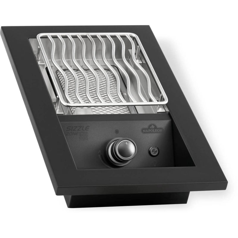Napoleon Built-in 700 Series Single Infrared Burner w/ Matte Black Cover | GW STORE