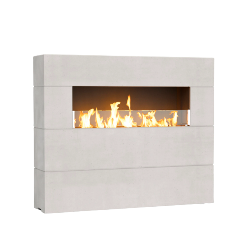 American Fyre Designs Milan Tall Linear Fireplace | GW STORE