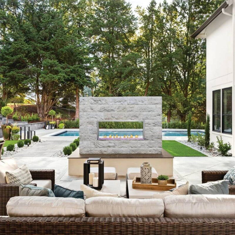 Napoleon Galaxy 62 Outdoor Gas Fireplace Stainless Steel | GW STORE