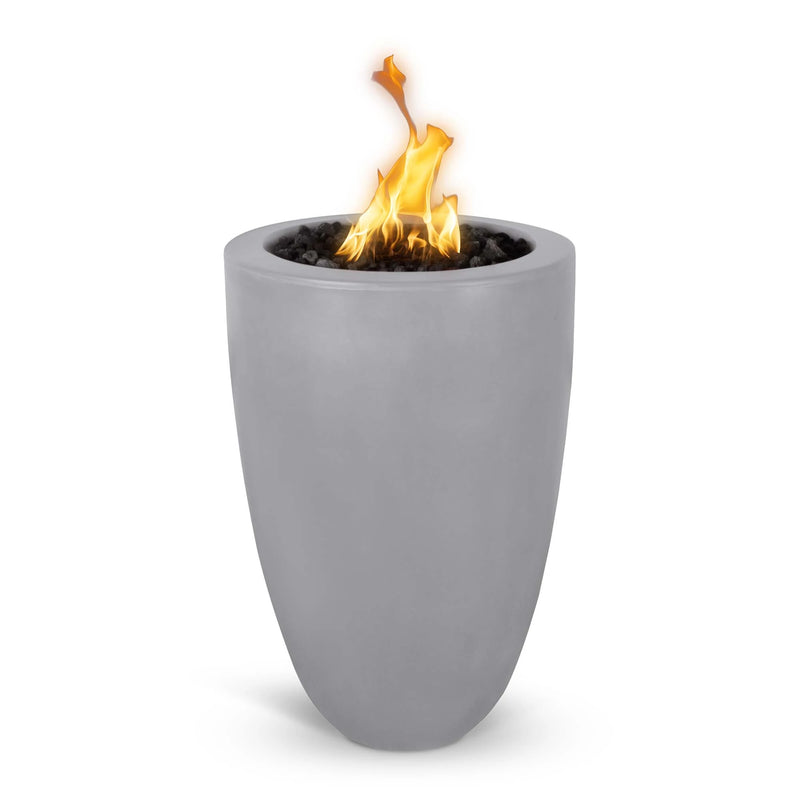 The Outdoor Plus Castillo Fire Pillar Concrete With Access Door | GW STORE