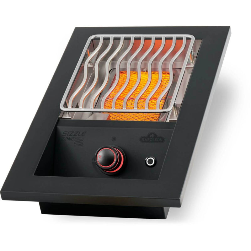 Napoleon Built-in 700 Series Single Infrared Burner w/ Matte Black Cover | GW STORE