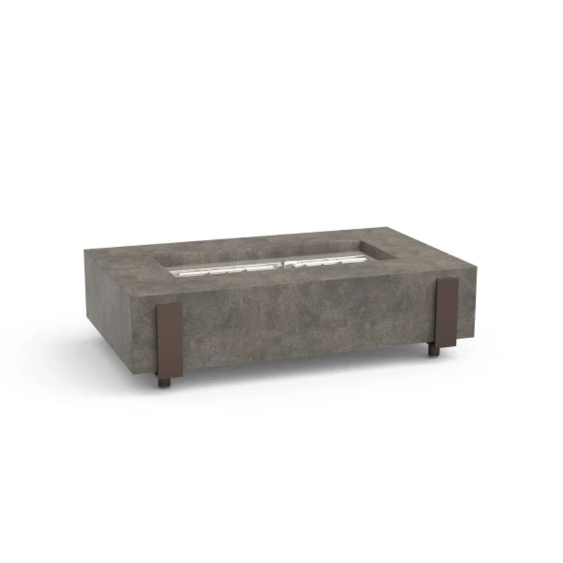 American Fyre Desings Long Iron Saddle Firetable | GW STORE