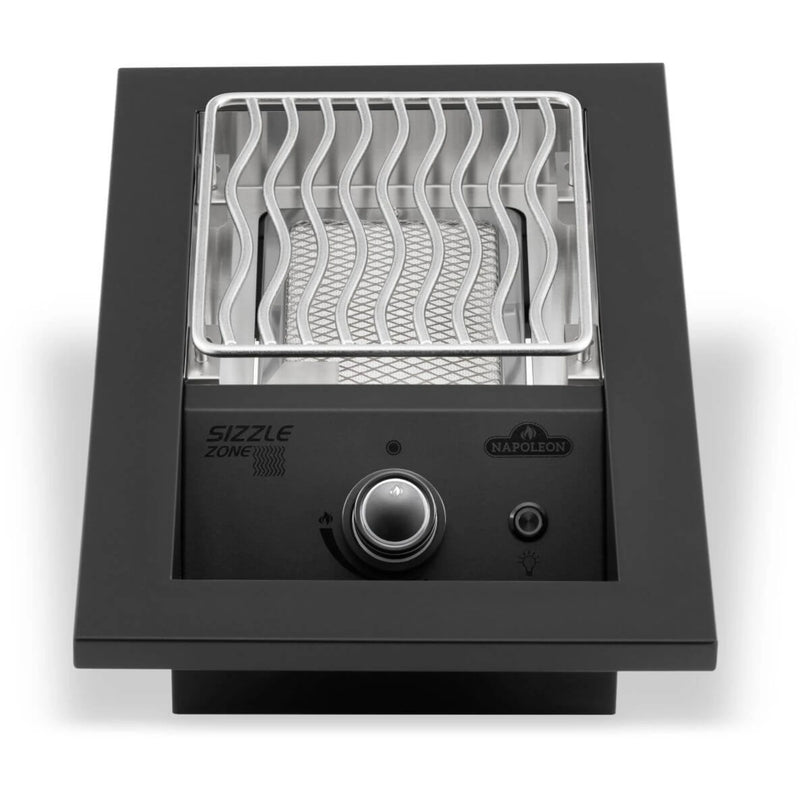 Napoleon Built-in 700 Series Single Infrared Burner w/ Matte Black Cover | GW STORE
