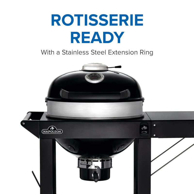 Napoleon PRO 22-Inch Kettle Charcoal Grill with Cart | GW STORE