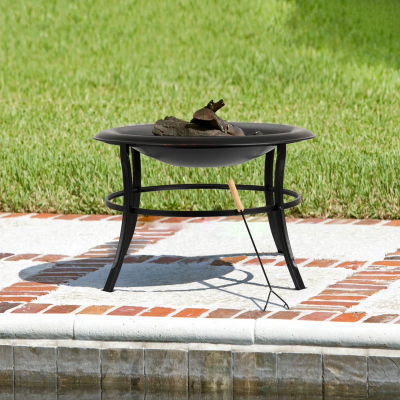 Well Traveled Living Tokia Round Fire Pit | GW STORE