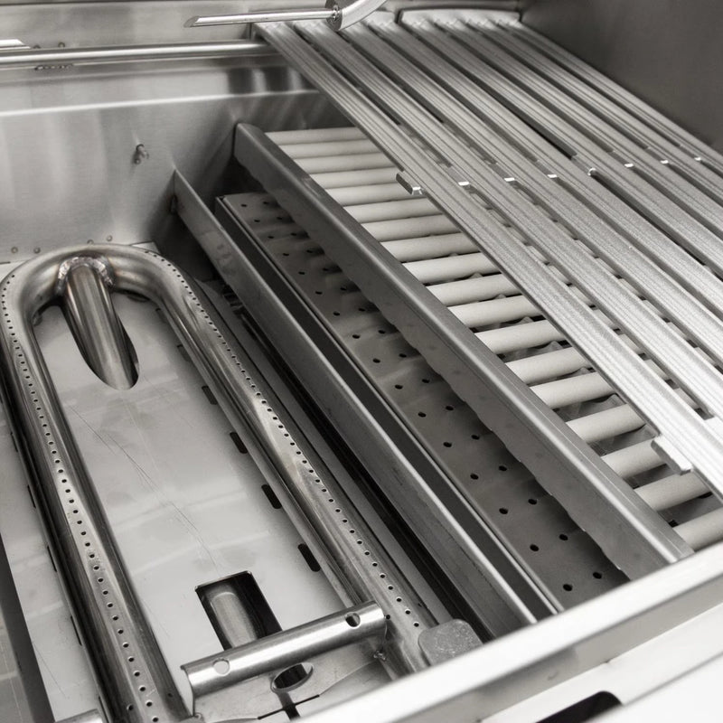 DCS Series 9 48-Inch Built-In Gas Grill w/ Charcoal Somker Box | GW STORE