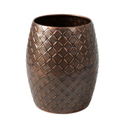 Well Traveled Living Copper Finish Braga Metal Stool-Table-Container | GW STORE