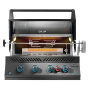 Napoleon Matte Black Built-in 700 Series 32-Inch RB Gas Grill w/ infrared Rear Burner | GW STORE