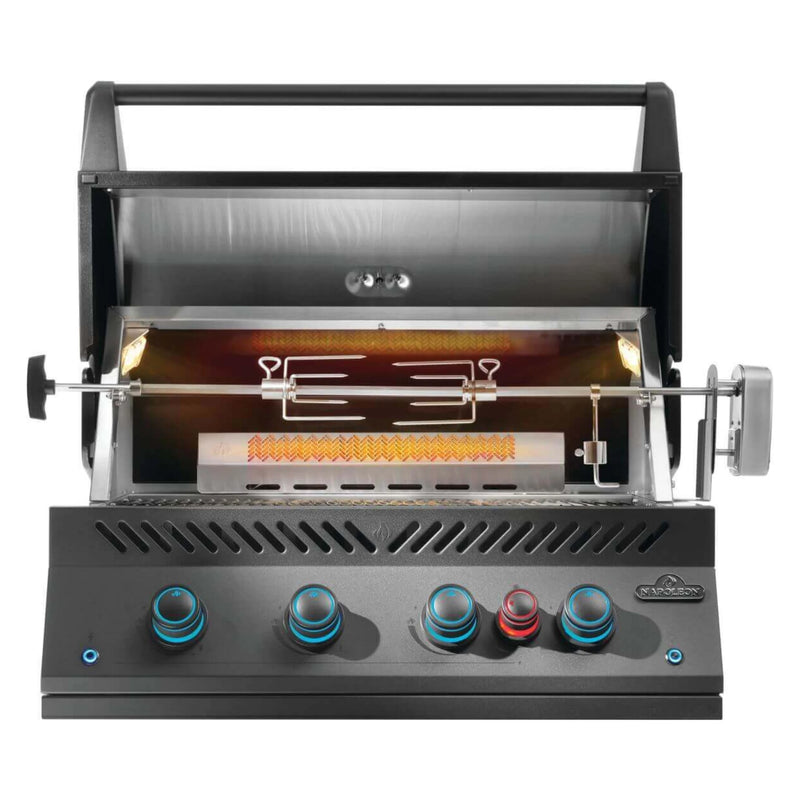 Napoleon Matte Black Built-in 700 Series 32-Inch RB Gas Grill w/ infrared Rear Burner | GW STORE