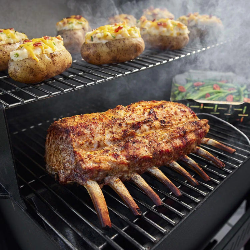 Weber Searwood 600 Freestanding Pellet Grill Porcelain Coated Steel | GW STORE