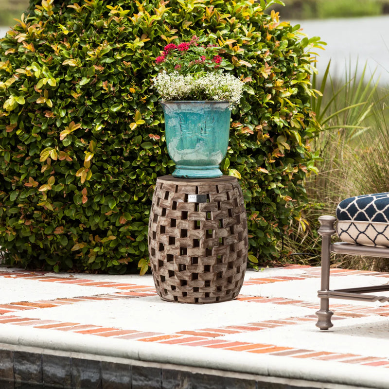 Well Traveled Living Maya Oval Garden Stool | GW STORE