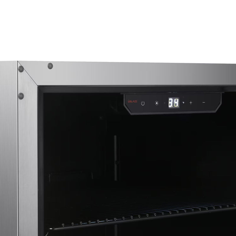 Blaze 20-Inch 4.5 Cu. Ft. Outdoor Rated Beverage Cooler w/ Lock | GW STORE