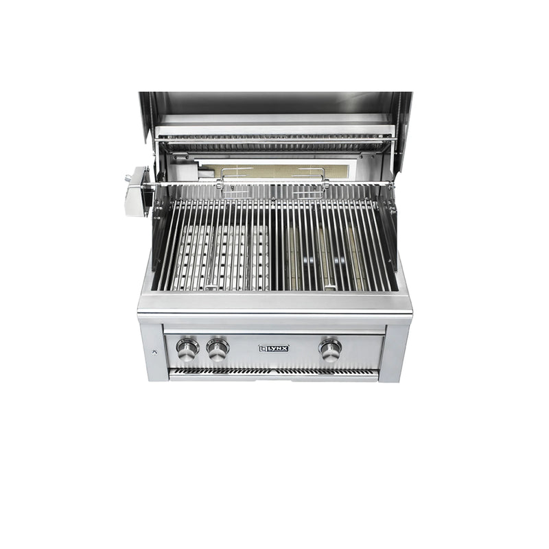 Lynx L30TRF 30-Inch Freestanding Gas Grill With One Infrared Trident Burner And Rotisserie | GW STORE