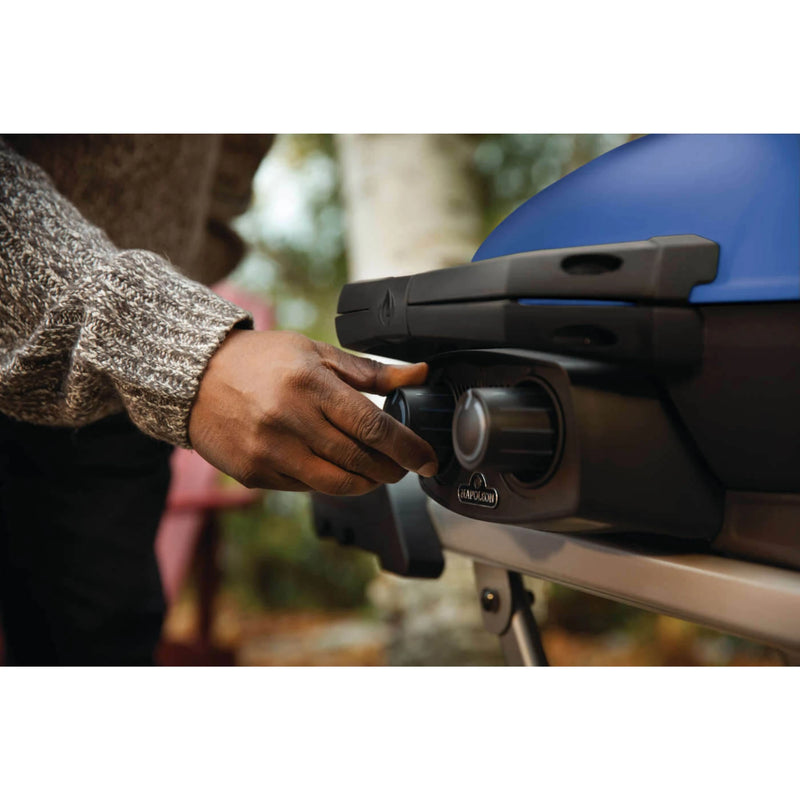 Napoleon TQ285X-BL-1 Portable Gas Grill With Scissor Cart - Blue | GW STORE