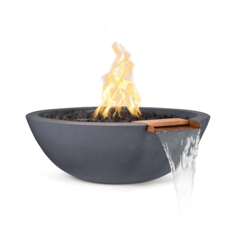 The Outdoor Plus Concrete Sedona Fire & Water Bowl Natural Gas | GW STORE