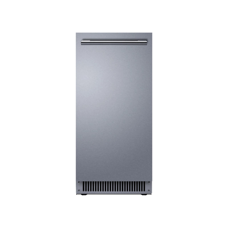 Summit Outdoor Clear Icemaker ADA Compliant Stainless Steel